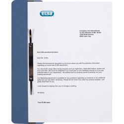 ELBA 100091760 Ösenhefter A4 250g bl 25St 