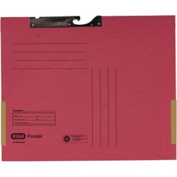 ELBA 100570032 Pendeltasche DIN A4 320g Manilakarton RC rot