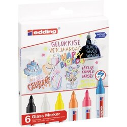 edding Glasboardmarker 95 6 St./Pack.