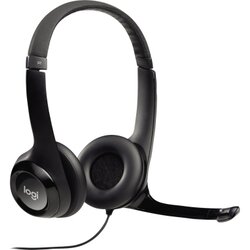Logitech 981-000406 Headset H390 PC Stereo USB schwarz