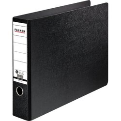Falken 11285970 Ordner N80 DIN A3 quer 80mm Hartpappe schwarz
