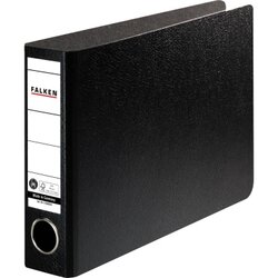 Falken 11285921 Ordner N50 DIN A5 quer 50mm Hartpappe schwarz