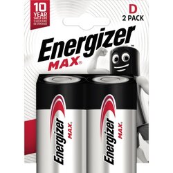 Energizer® E302306800 Batterie Max Alkaline D/Mono/LR20 2 St./Pack.