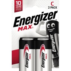 Energizer® E302306700 Batterie Max Alkaline C/Baby/LR14 2 St./Pack.