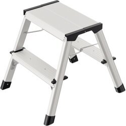 Hailo 4442701 Klapptritt D60 Standartline 2x2Stufen max.1,8kg Alu