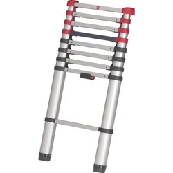 Hailo 7113091 Teleskopleiter FlexLine T80 9Sprossen