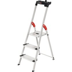 Hailo 8040307 Stehleiter L80 ComfortLine 3Stufen
