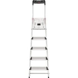 Hailo Stehleiter L80 Comfortline max. Arbeitshöhe 3,07 m