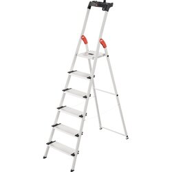 Hailo 8040607 Stehleiter L80 ComfortLine 6Stufen