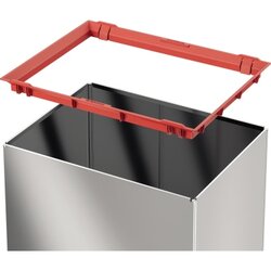 Hailo Abfalleimer Big-Box Swing XL 52 l Edelstahl