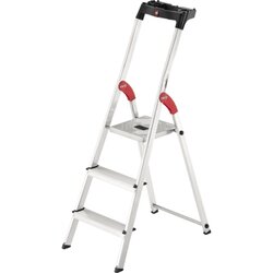 Hailo 8160307 Stehleiter L60 StandardLine 3Stufen