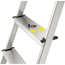 Hailo Stehleiter L60 StandardLine max. Arbeitshöhe 3,28 m