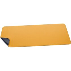 SIGEL SA601 Schreibunterlage Lederimitat 80x30cm gelb/grau
