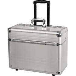 ALUMAXX® 45122 Pilotenkoffer OMEGA 48x37x23cm Aluminium silber
