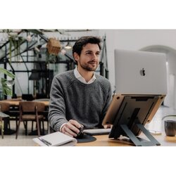 BakkerElkhuizen Notebookständer Ergo-Q Hybrid Pro