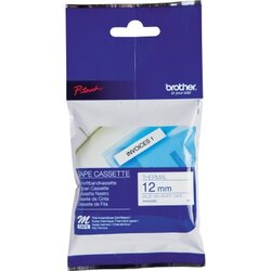 Brother MK233BZ Schriftbandkassette 12mmx8m blau auf weiß