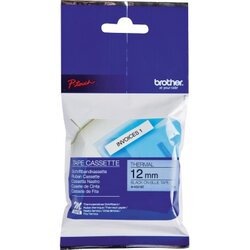 Brother MK531BZ Schriftbandkassette 12mmx8m sw auf blau