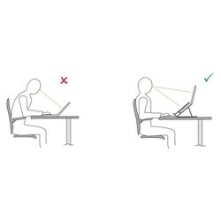 BakkerElkhuizen Notebookständer FlexTop 170