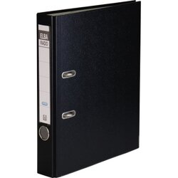 ELBA 100022610 Ordner Rado brillant schmal schwarz