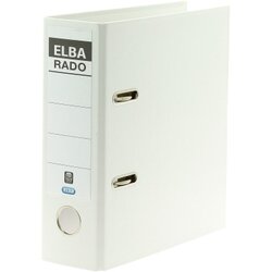 ELBA 100022642 Ordner rado plast A5 hoch 7,5cm PVC weiß