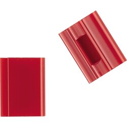ELBA 100420886 Farbreiter vertic 1 20x16mm PVC rot 25 St./Pack.