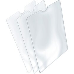 HERMA 5018 Ausweishülle 85x125mm PP tr 25 St./Pack.
