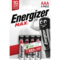 Energizer® E303325600 Batterie Max Alkaline AAA LR03 4St.