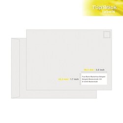 Universaletikett TopStick 96,5 x 42,3 mm (B x H), without brand