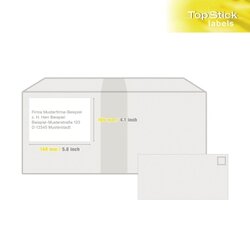 Universaletikett TopStick 105 x 148 mm (B x H), without brand