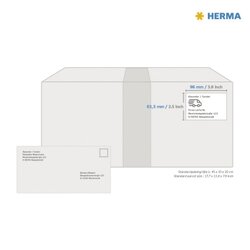 HERMA Universaletikett SPECIAL 96 x 63,5 mm (B x H)