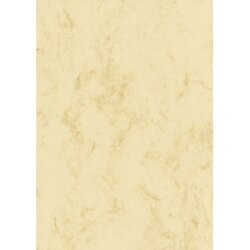 SIGEL DP397 Marmorpapier DIN A4 200g beige 50 Bl./Pack.