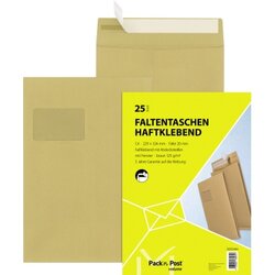 MAILmedia 30002484 Faltentasche C4 hk mF 20mmFalte br 25 St./Pack.