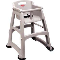 Rubbermaid R050836 Kinder-Hochstuhl Sturdy Chair platin