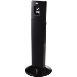 Rubbermaid FGR93400BK Standascher Metropolitan schwarz
