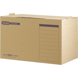 ELBA 100421093 Archivbox tric System für DIN A4 naturbraun