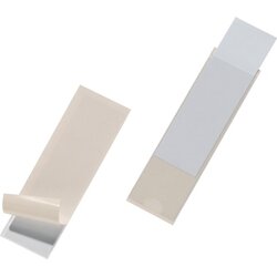DURABLE 807319 Selbstklebetasche POCKETFIX 30x100mm 10 St./Pack.