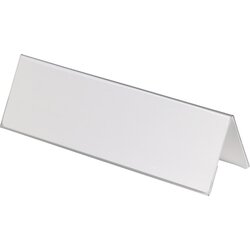 DURABLE 805319 Tischnamensschild  297x105/210mm tr 25St