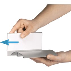 DURABLE Tischnamensschild DESK PRESENTER DE LUXE