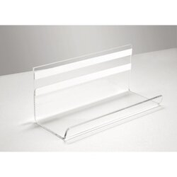 SIGEL GL199 Stiftschale Artverum für Glas-Magnetboard glasklar