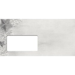 SIGEL DU248 Weihnachts-Umschlag Frozen Stars DL 50 St./Pack.