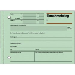 SIGEL Einnahmebeleg EB 615