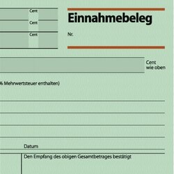 SIGEL Einnahmebeleg EB 615