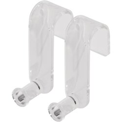 SIGEL MU162 Flipcharthaken 55x50x20mm Acryl 2 St./Pack.