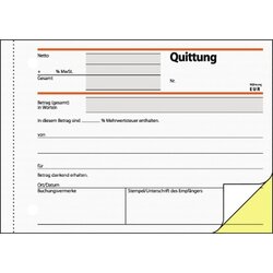 SIGEL Quittungsblock SD 022