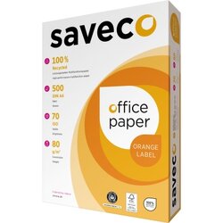 Saveco 100000003 Kopierpapier Orange Label A4 80g ISO 70 500Bl.