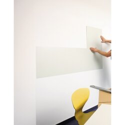 magnetoplan® Magnetplatte magnetowand® Anbringung unter der Tapete