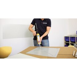 magnetoplan® Magnetplatte magnetowand® Anbringung unter der Tapete