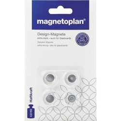 magnetoplan® 1681020 Magnet Design Glasboard 20mm Acryl 4 St./Pack