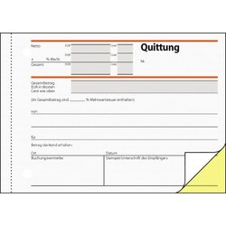 SIGEL Quittungsblock SD 021
