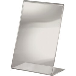 SIGEL TA214 Tischaufsteller A6 106x155mm L-Form Acryl gk
